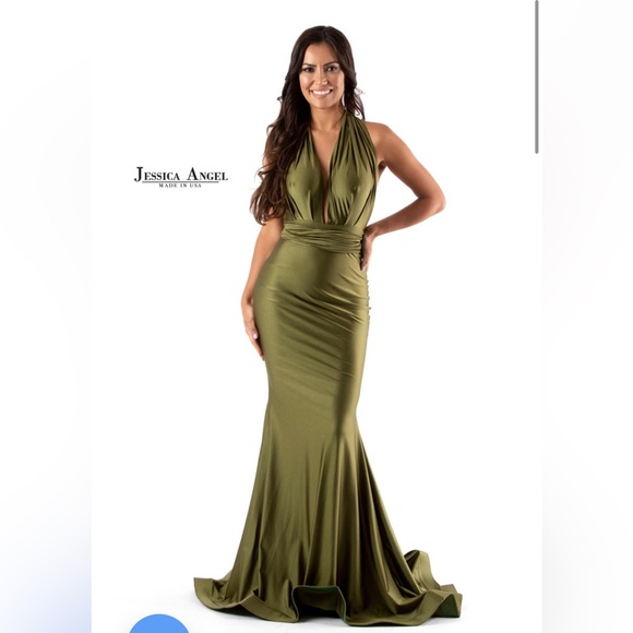 Jessica Angel Neon Pink Prom Dress - Picture 4 of 6